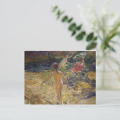Joaquín Sorolla - Das Bad, Javea Postkarte (Stehend Vorderseite)