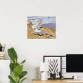 Joaquin Sorolla - Den Moment erfassen Poster (Heimbüro)