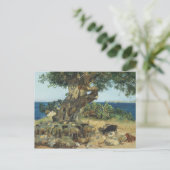 Joaquin Sorolla - Der Johannisbrotbaum Postkarte (Stehend Vorderseite)