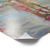 Joaquin Sorolla - Die drei Schwestern Fotodruck (Ecke)