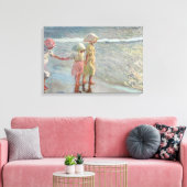 Joaquin Sorolla - Die drei Schwestern Leinwanddruck (Insitu (Wohnzimmer))