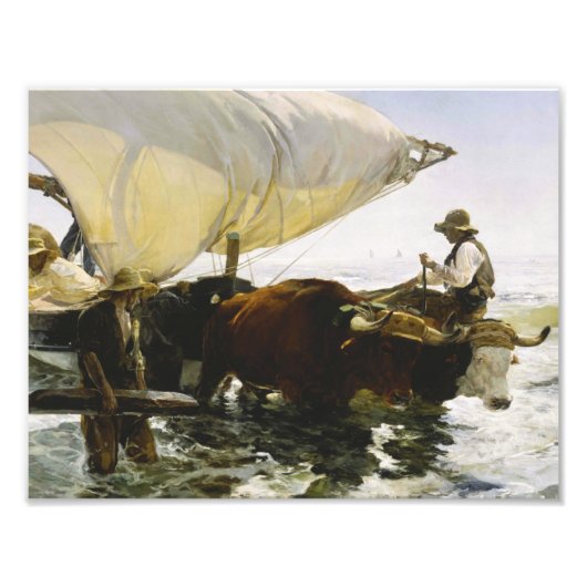 Joaquin Sorolla - Die Rückkehr aus der Fischerei Fotodruck (Vorne)