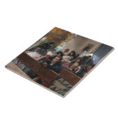 Joaquin Sorolla - die Taufe Fliese (Seite)