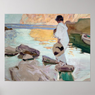 Joaquin Sorolla - Elena an Calade San Vicente Poster