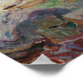 Joaquin Sorolla-Felsen von Javea und dem Weißen Bo Poster (Ecke)