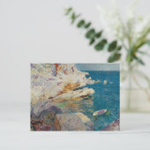 Joaquin Sorolla-Felsen von Javea und dem Weißen Bo Postkarte (Stehend Vorderseite)