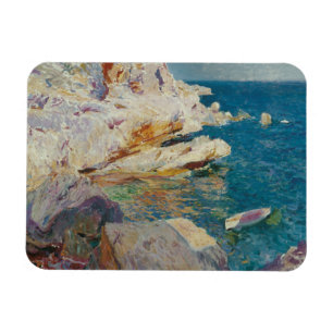 Joaquin Sorolla-Felsen von Javea und von weißen Magnet