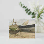 Joaquin Sorolla - Fischerboote am Strand Postkarte (Stehend Vorderseite)