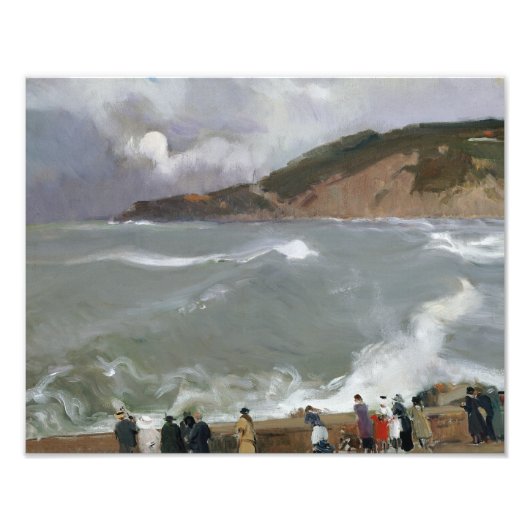 Joaquin Sorolla - Frühstück, San Sebastian Fotodruck (Vorne)