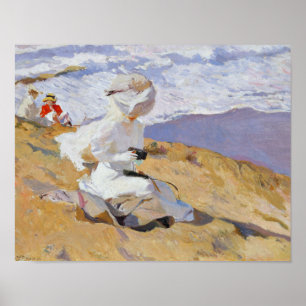Joaquin Sorolla - Gefangennehmen des Momentes Poster