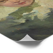 Joaquin Sorolla - María und Joaquín Poster (Ecke)