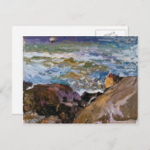 Joaquín Sorolla - Meer auf Ibiza Postkarte (Vorne/Hinten)