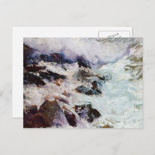 Joaquín Sorolla- Meer und Felsen - Jávea Postkarte (Vorne/Hinten)