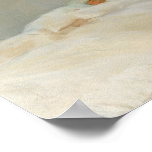 Joaquin Sorolla - Mutter Poster (Ecke)