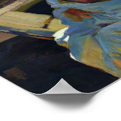 Joaquín Sorolla - Nach dem Tod Poster (Ecke)