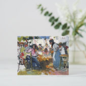 Joaquín Sorolla - Net Menders in Valencia Postkarte (Stehend Vorderseite)