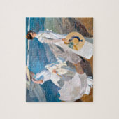 Joaquín Sorolla paseos a orillas del mar Puzzle (Vertikal)