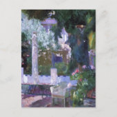 Joaquín Sorolla - Rose Bush im Sorolla House Postkarte (Vorderseite)