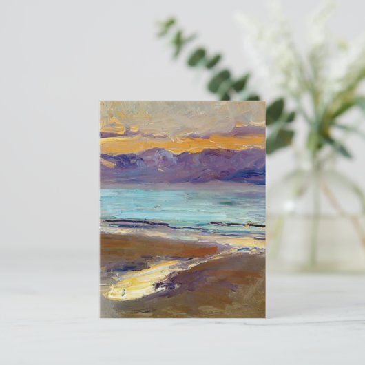 Joaquín Sorolla - Seashore Postkarte (Stehend Vorderseite)