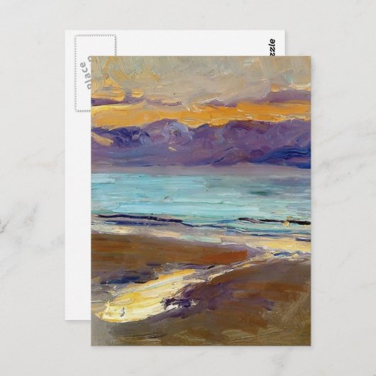 Joaquín Sorolla - Seashore Postkarte (Vorne/Hinten)