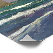 Joaquin Sorolla - Segel im Meer Poster (Ecke)