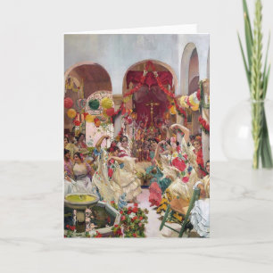 Joaquín Sorolla- Sevilla, der Tanz Karte