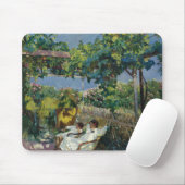 Joaquin Sorolla - Siesta im Garten Mousepad (Mit Mouse)