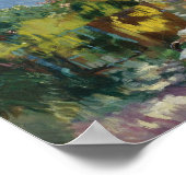 Joaquin Sorolla - Siesta im Garten Poster (Ecke)