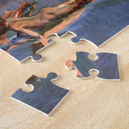 Joaquin Sorolla - Valencia Beach by Morning Light Puzzle (Seite)