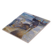 Joaquin Sorolla - Valencian Fisherman Fliese (Seite)