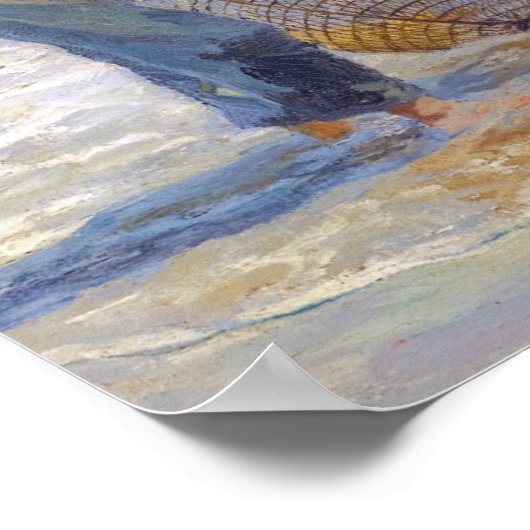 Joaquin Sorolla - Valencian Fisherman Poster (Ecke)