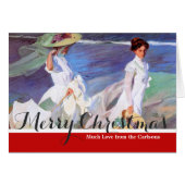 Joaquin Sorolla Women Walking Beach (Vorderseite (Horizontal))