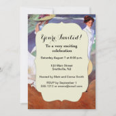 Joaquin Sorolla Women Walking Beach Einladung (Vorderseite)