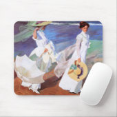 Joaquin Sorolla Women Walking Beach Mousepad (Mit Mouse)