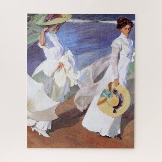Joaquin Sorolla Women Walking Beach Puzzle (Vertikal)