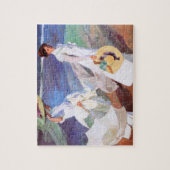 Joaquin Sorolla Women Walking Beach Puzzle (Vertikal)