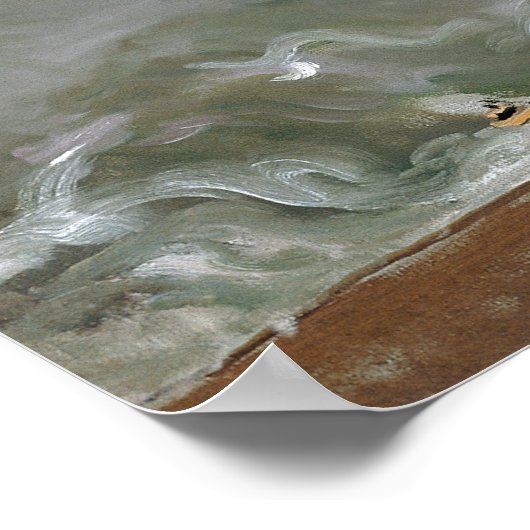 Joaquín Sorolla y Bastida Breakwater Poster (Ecke)