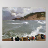 Joaquín Sorolla y Bastida Breakwater Poster (Vorne)