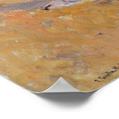 Joaquín Sorolla y Bastida Capture the Moment Poster (Ecke)