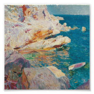 Joaquin Sorolla Y Bastida - Felsen bei Javea. Fotodruck