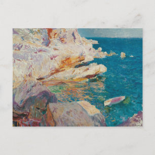 Joaquin Sorolla Y Bastida - Felsen bei Javea. Postkarte