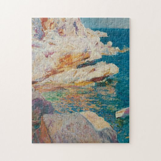 Joaquin Sorolla Y Bastida - Felsen Javea. Puzzle (Vertikal)
