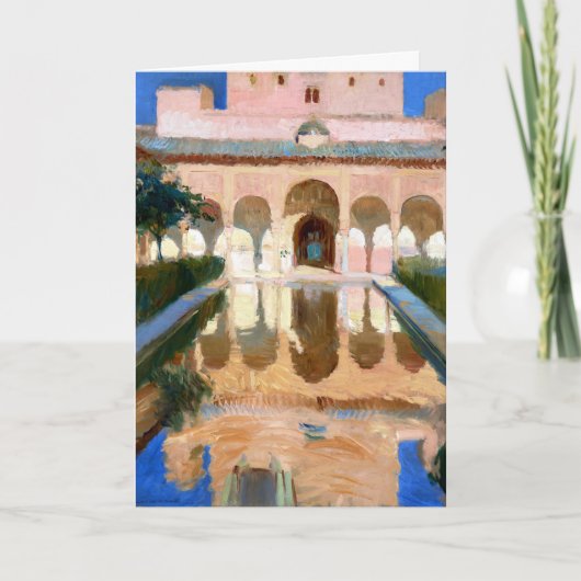 Joaquin Sorolla y Bastida Hall der Botschafter, Karte (Vorderseite)