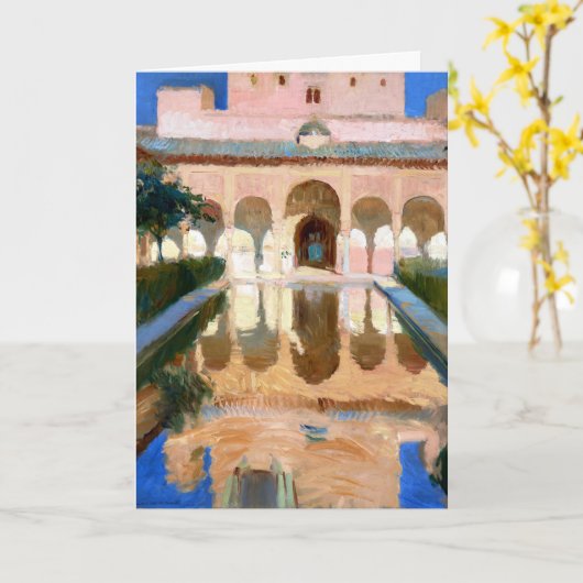 Joaquin Sorolla y Bastida Hall der Botschafter, Karte (Gelbe Blume)