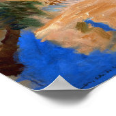 Joaquin Sorolla y Bastida Hall of the Ambassadors Poster (Ecke)