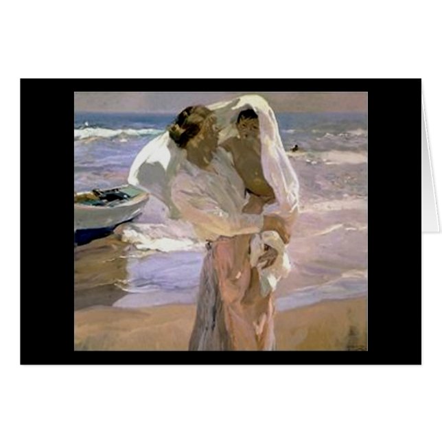 Joaquín Sorolla y Bastida nach dem Bad (Vorderseite (Horizontal))