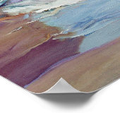 Joaquin Sorolla Y Bastida - Nach dem Baden Poster (Ecke)