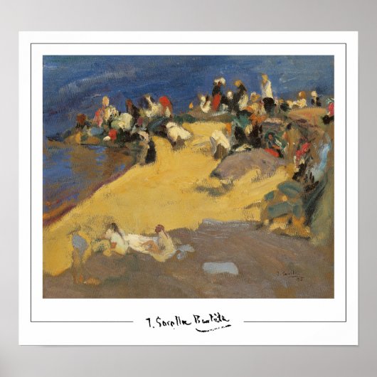 Joaquín Sorolla Zediga Art Poster #2 (Vorne)