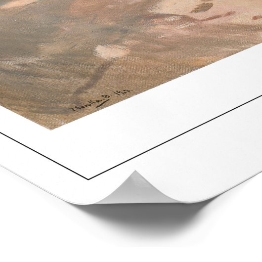 Joaquín Sorolla Zediga Art Poster #6 (Ecke)