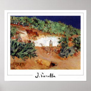 Joaquín Sorolla Zedign Art Poster #148